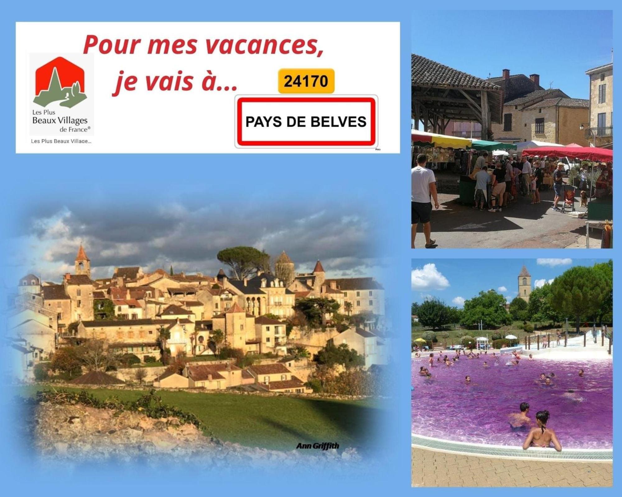 Au Lilas Rose Maison Entre Campagne Et Village Belvès Exterior foto